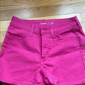 Old Navy Women's Pink Shorts New without Tags